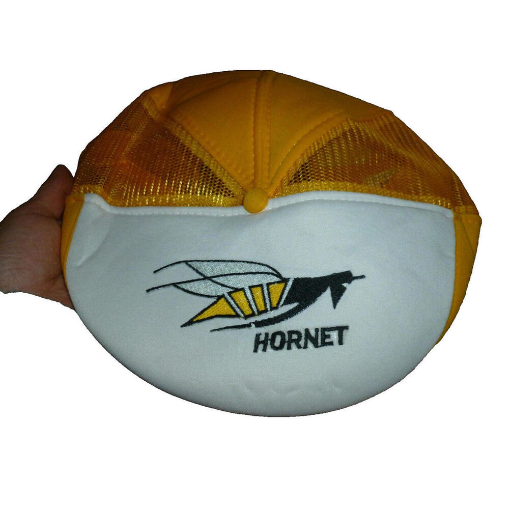 Vintage NWOT  Hornet Logo Snapback Hat‎ Cap Sportcap Mesh Snapback